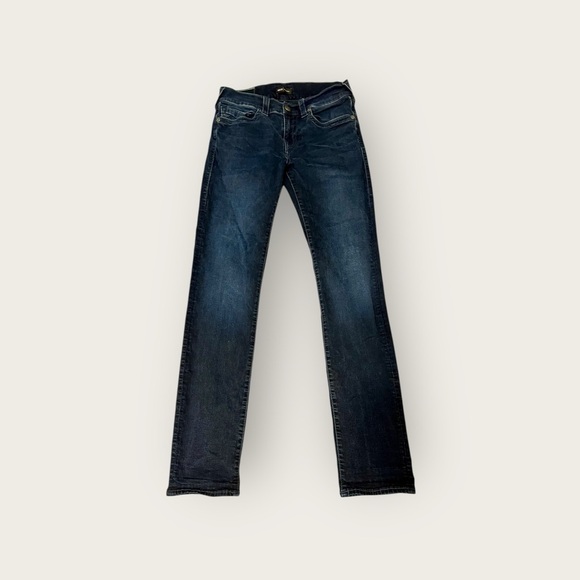 True Religion No Flap Rocco Skinny Jeans Size 31 - Picture 2 of 4